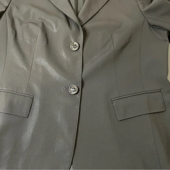 Lafayette 148 New York Classic Black Blazer - Picture 4 of 10